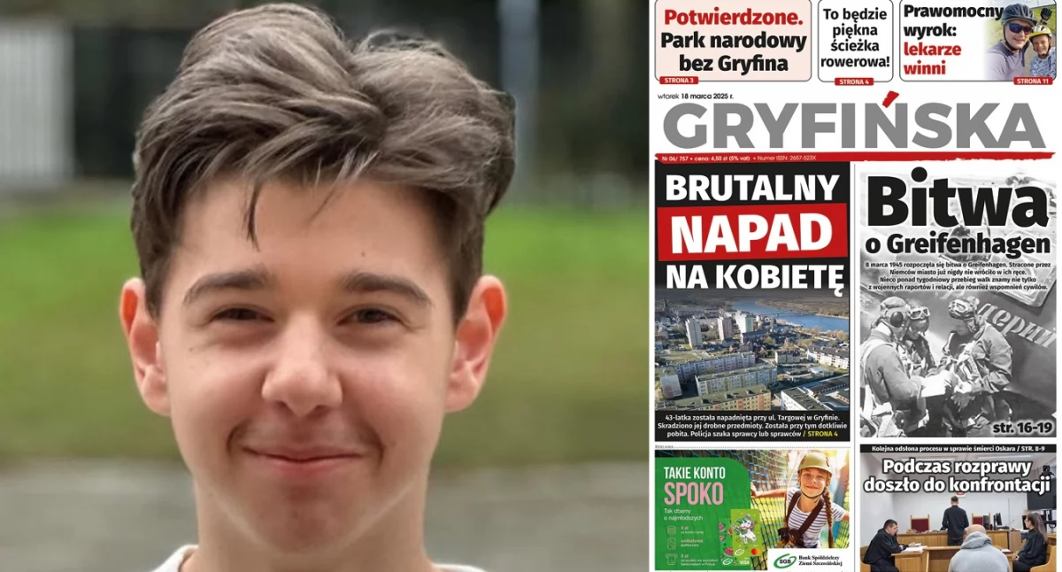 Gazeta Gryfińska, Młody gryfinianin ambitny projekt - zdjęcie, fotografia