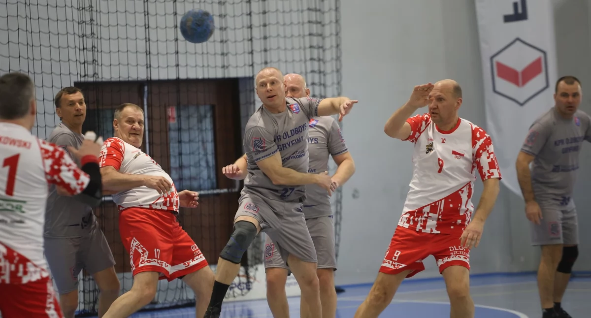 Piłka ręczna, Gryfińscy oldboje pokonali gości południa Europy [GALERIA] - zdjęcie, fotografia