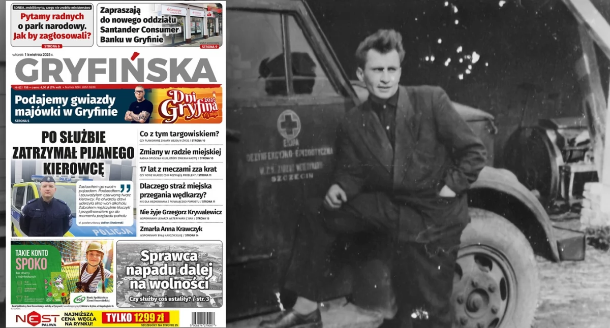 Odeszli, żyje Grzegorz Krywalewicz Technik weterynarii - zdjęcie, fotografia
