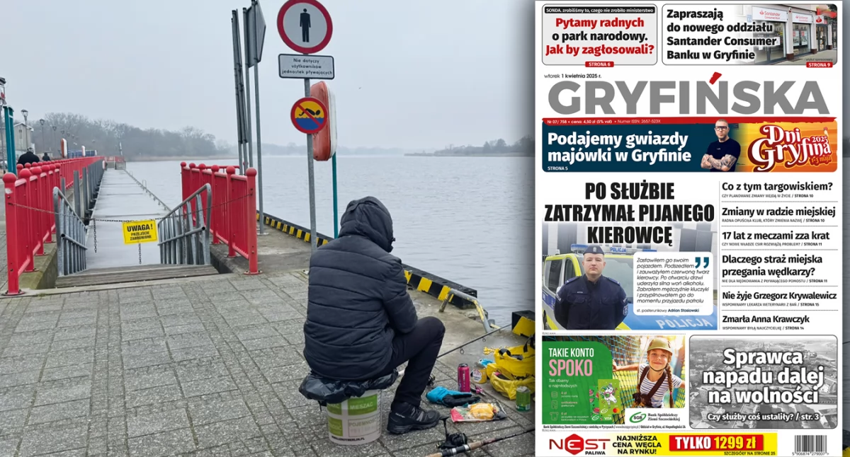 Ryby, Dlaczego Straż Miejska przegania wędkarzy pływającego pomostu - zdjęcie, fotografia