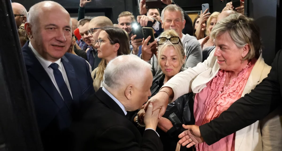 Partie i ugrupowania, Jarosław Kaczyński Gryfinie [FOTORELACJA] - zdjęcie, fotografia
