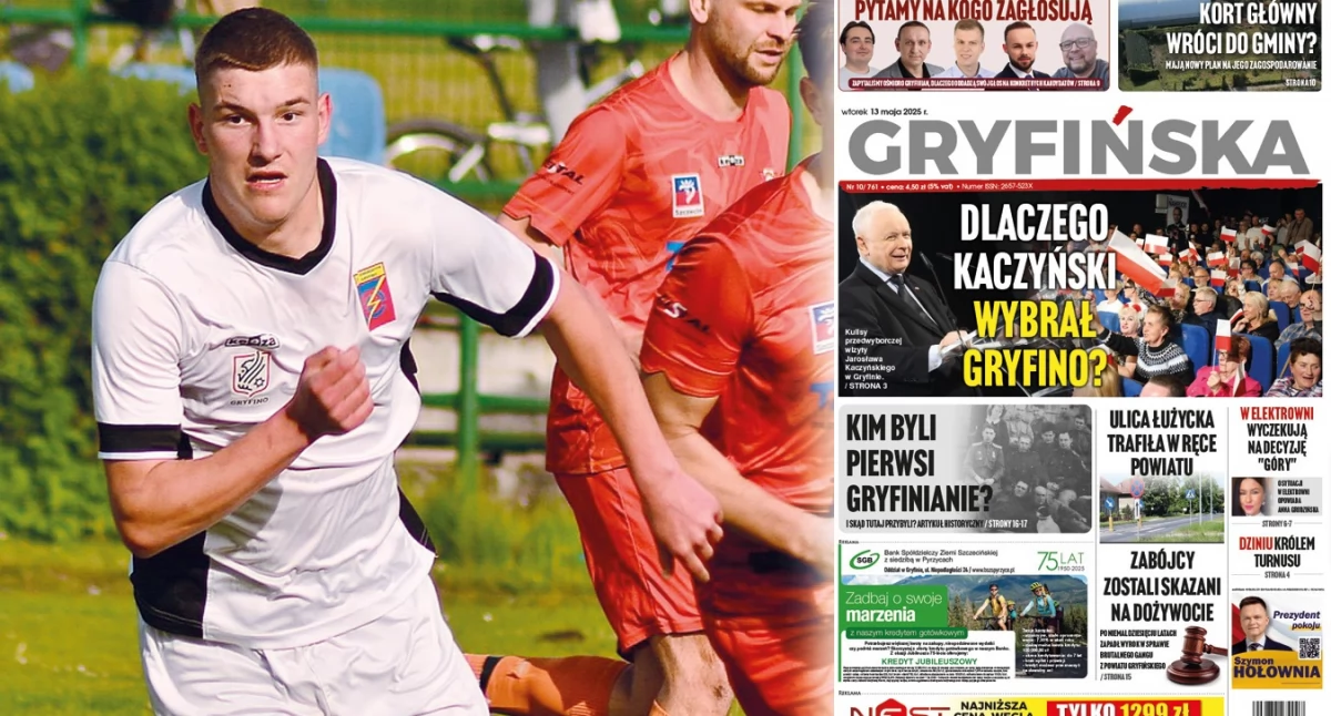 Gazeta Gryfińska, Energetyk dołku Zobaczymy dzisiaj Gryfinianie grają wiceliderem - zdjęcie, fotografia