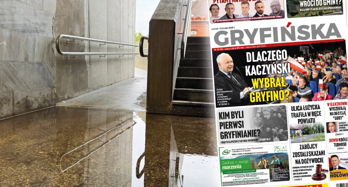 Interwencje, Zalewane przejście podziemne - zdjęcie, fotografia