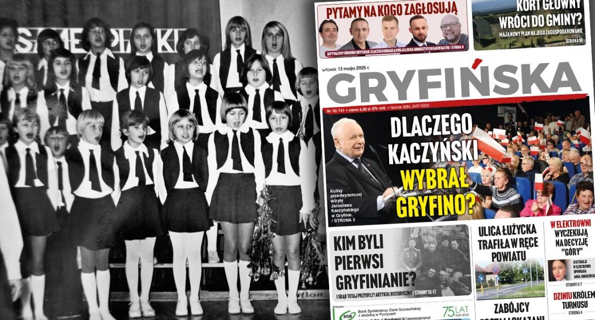 Gazeta Gryfińska, Dziś uroczystości okazji lecia Poznaj historię szkoły! - zdjęcie, fotografia