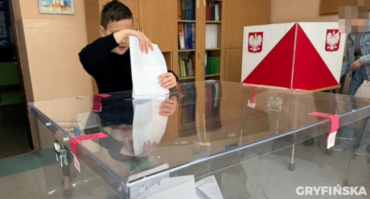Wybory, Znamy gryfińską frekwencję godzinę niższa kraju - zdjęcie, fotografia