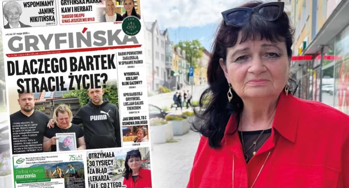 Gazeta Gryfińska, Otrzymała tysięcy błąd lekarza tego… - zdjęcie, fotografia