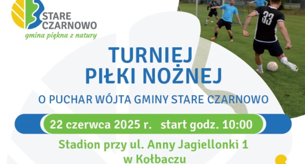 Piłka nożna, Wójt ogłasza zapisy turniej piłkarski - zdjęcie, fotografia