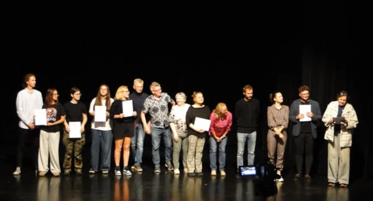 Teatr, Gliptykos tytułem laureata nagrodą dyrektora Zamku Książąt Pomorskich [GALERIA] - zdjęcie, fotografia
