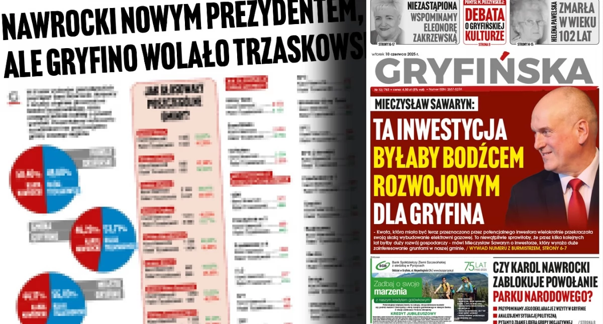 Wybory, Miasto Trzaskowskim gryfińskie sołectwa podzieliły niemal równo - zdjęcie, fotografia