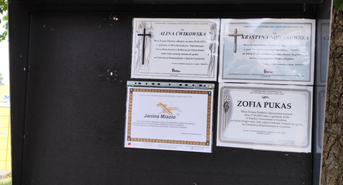 Odeszli, Zmarły cztery mieszkanki naszego powiatu - zdjęcie, fotografia