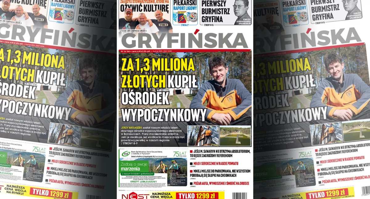 Gazeta Gryfińska, numer Gazety Gryfińskiej - zdjęcie, fotografia