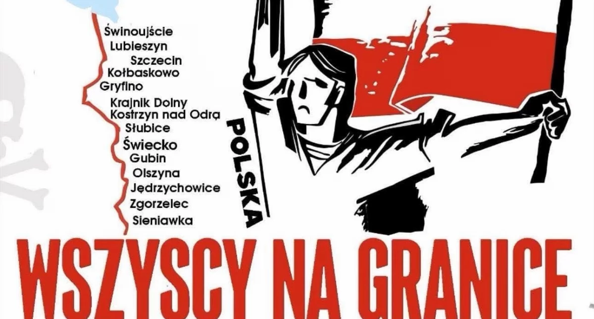 Inicjatywy społeczne, Placówka Gryfino organizuje akcję mostem - zdjęcie, fotografia