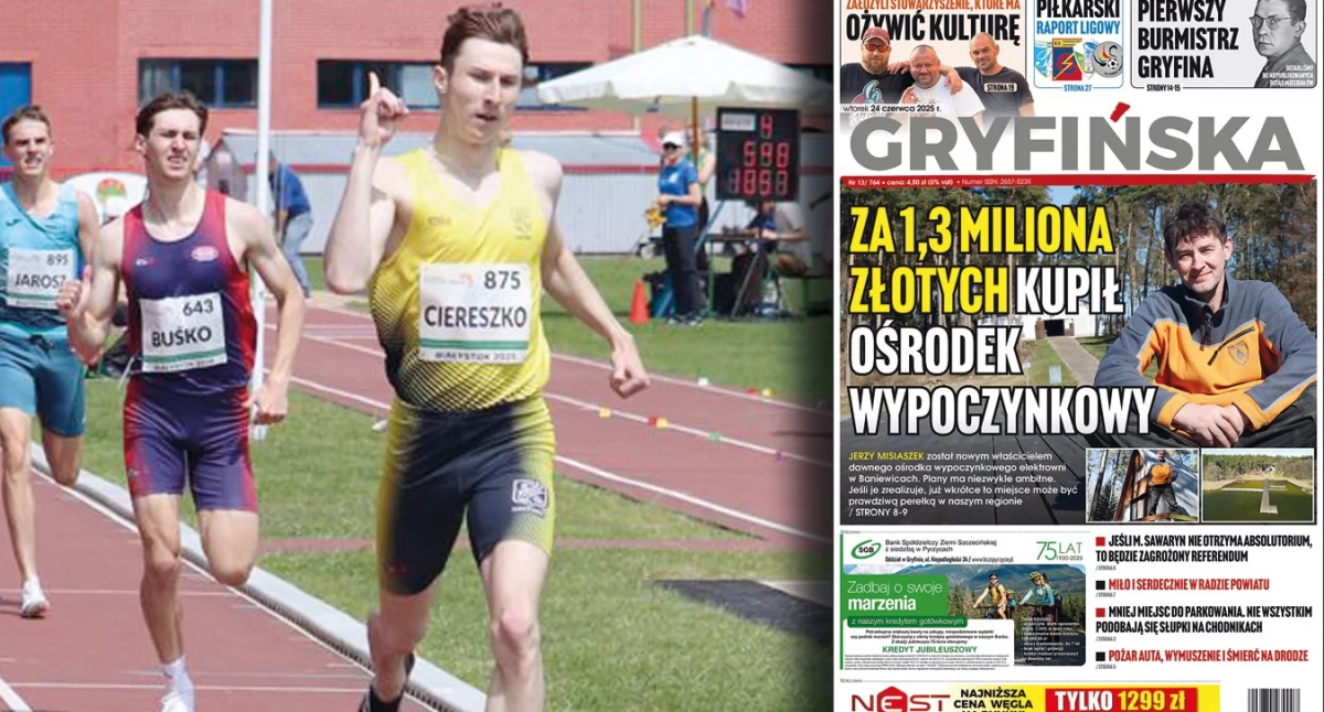 Lekkoatletyka, Ciereszko pojedzie Mistrzostwa Europy - zdjęcie, fotografia