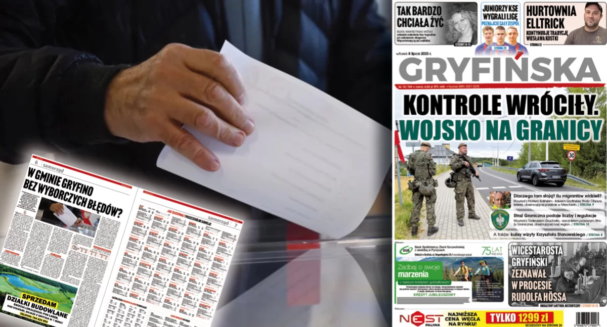 Gazeta Gryfińska, gminie Gryfino wyborczych błędów - zdjęcie, fotografia
