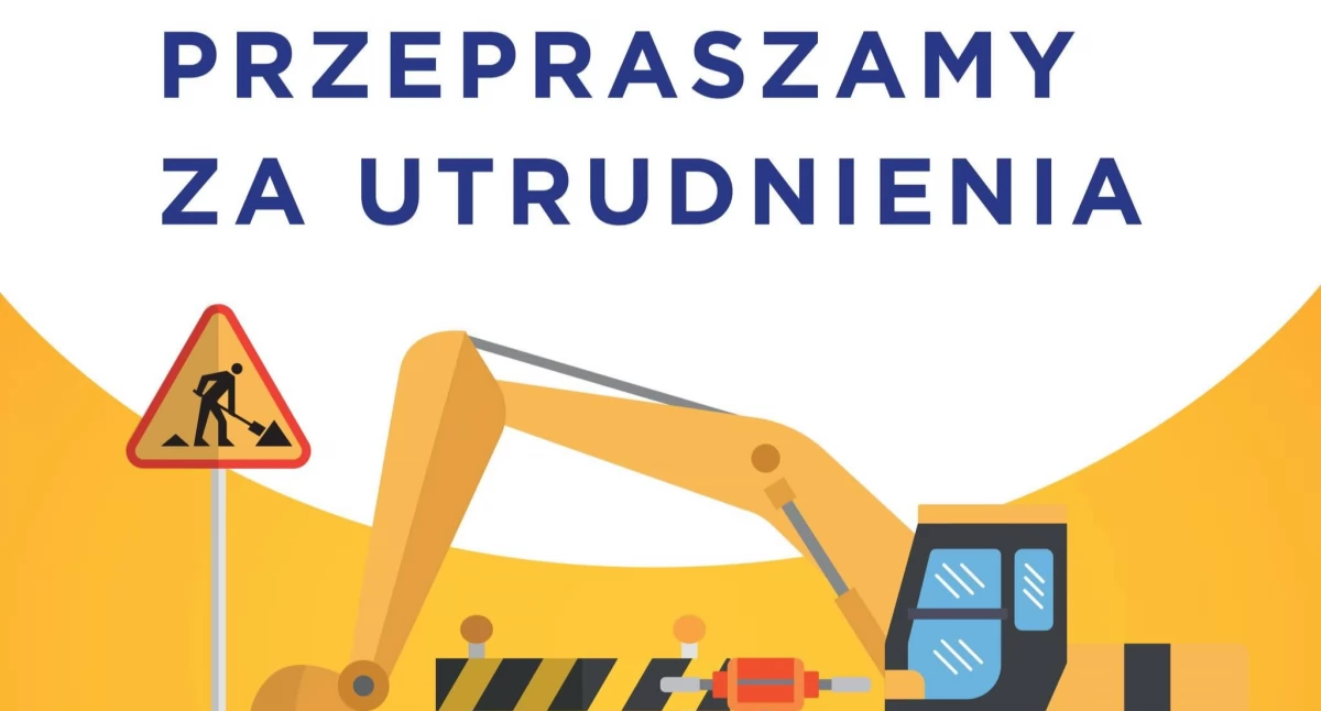 Info, Gmina przeprasza utrudnienia - zdjęcie, fotografia