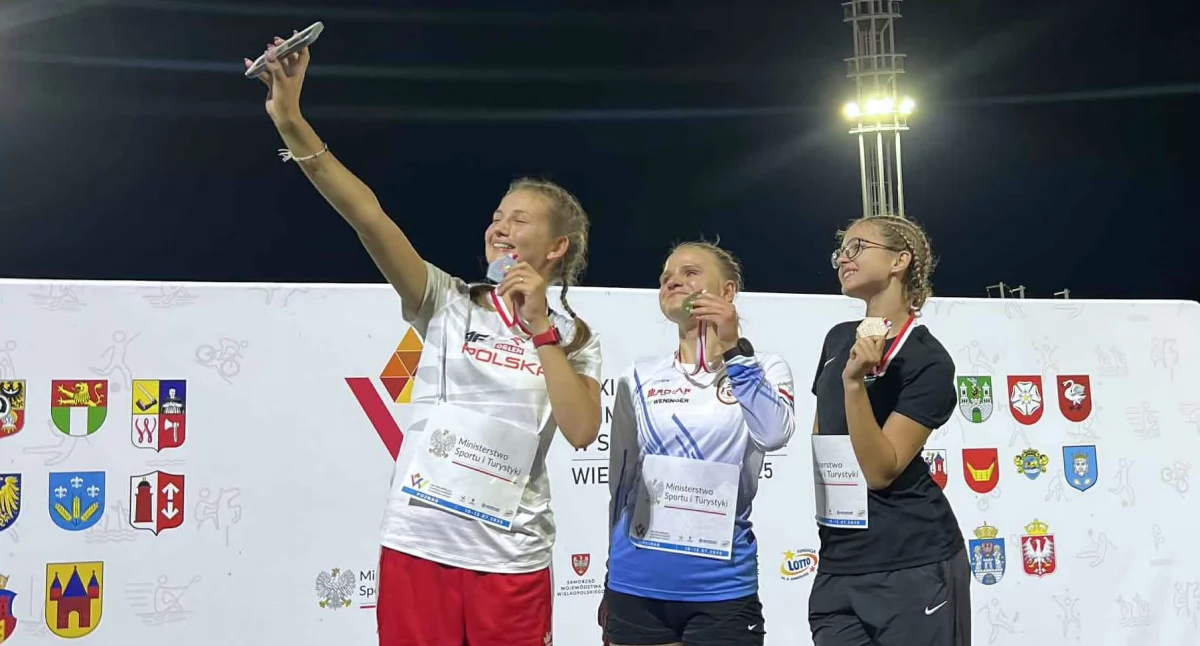 Lekkoatletyka, Julia Czajka wicemistrzynią Polski! - zdjęcie, fotografia