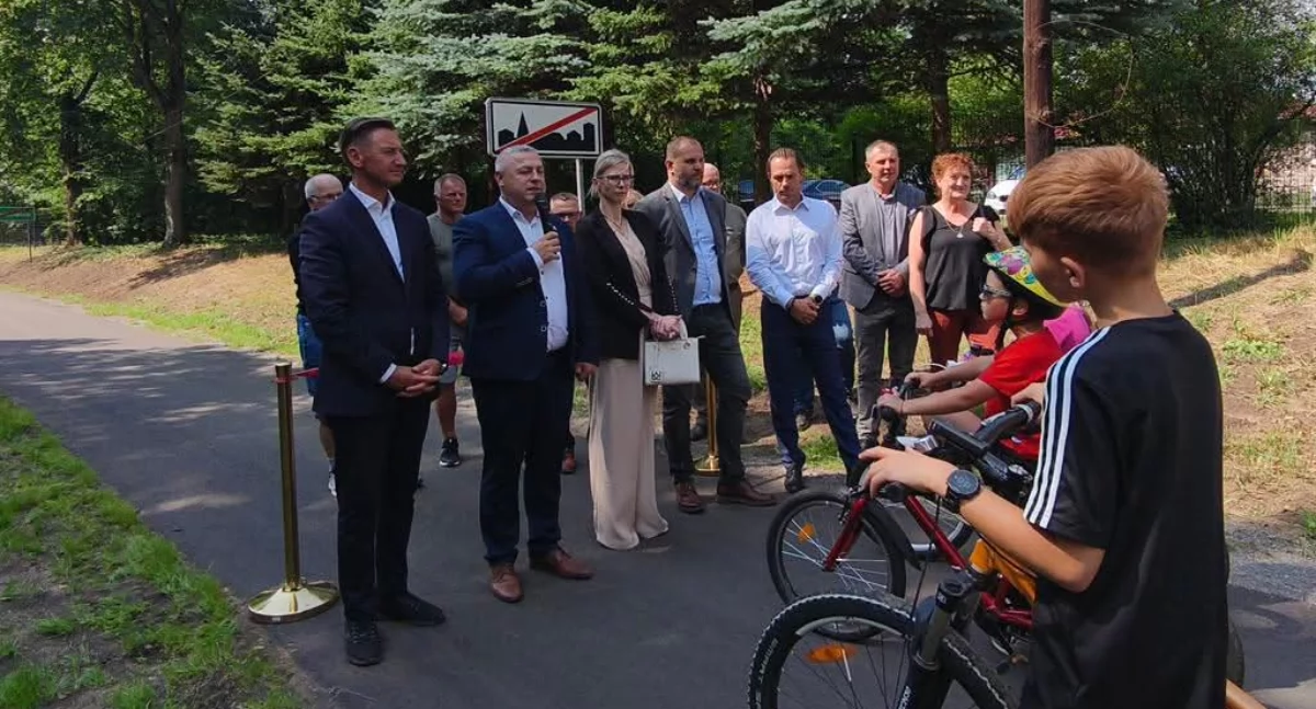 Turystyka Rowery, Wybudowali pierwszą drogę rowerową gminie! [GALERIA] - zdjęcie, fotografia