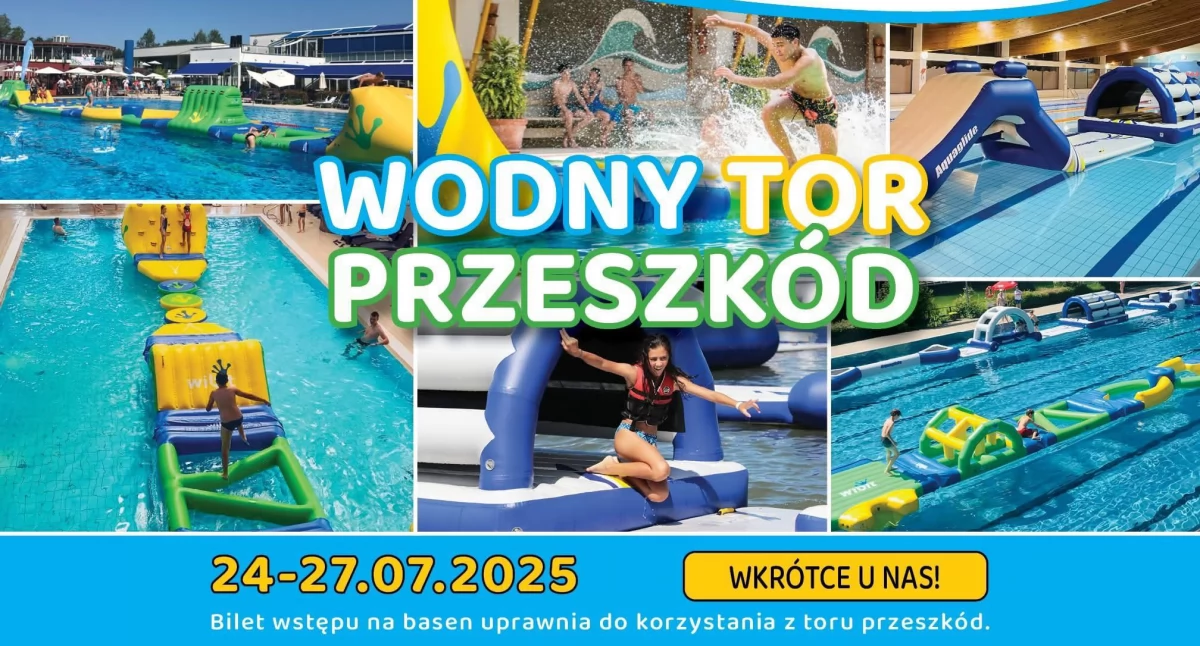 Info, Laguna zaprasza wodny przeszkód SplashZone - zdjęcie, fotografia
