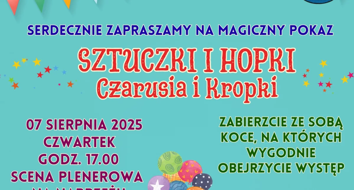 Imprezy, Sztuczki hopki Czarusia Kropki! - zdjęcie, fotografia