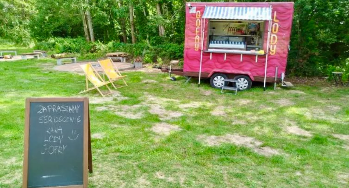 Natura Miejsca, Gmina informuje foodtrucku Jeziorem Steklińskim - zdjęcie, fotografia