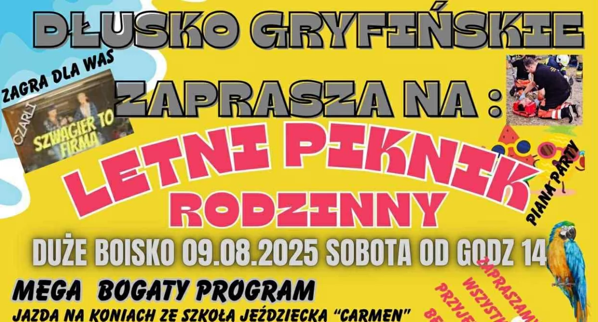 Imprezy, Letni Piknik Dłusku dziś! - zdjęcie, fotografia