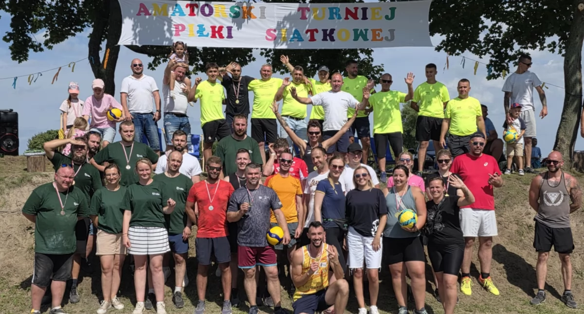 Imprezy, Bartkowie grali siatkówkę tylko [GALERIA] - zdjęcie, fotografia