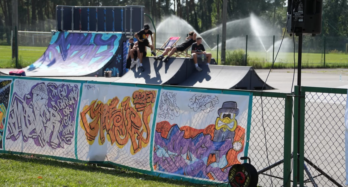 Inicjatywy społeczne, Gryfiński skatepark zmienił swoje oblicze [GALERIA] - zdjęcie, fotografia