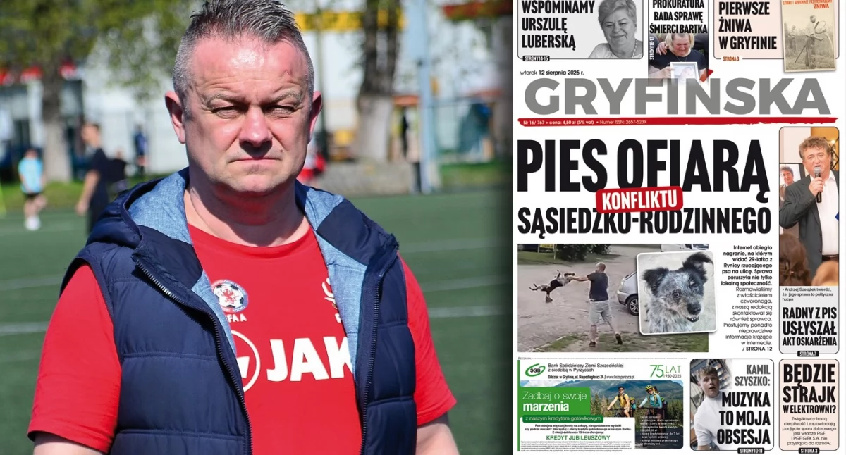Gazeta Gryfińska, Piotr Kaczyński pomysł wycofać Iskrę okręgówki - zdjęcie, fotografia