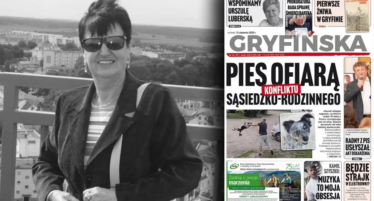 Gazeta Gryfińska, Odeszła wspaniała kobieta wielkim sercu - zdjęcie, fotografia