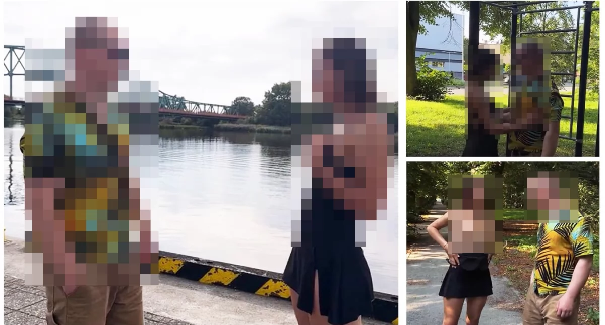 Interwencje, Gryfinie nagrano… amatorski pornograficzny Plener stanowiły chętnie uczęszczane miejsca publiczne - zdjęcie, fotografia