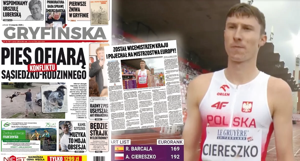 Gazeta Gryfińska, Gryfinianin wystąpił podczas Mistrzostw Europy! Opowiada swoich planach - zdjęcie, fotografia