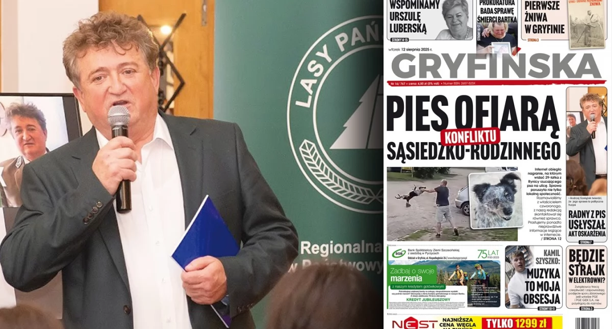 Gazeta Gryfińska, Andrzej Szelążek odpowie posła Mateckiego - zdjęcie, fotografia