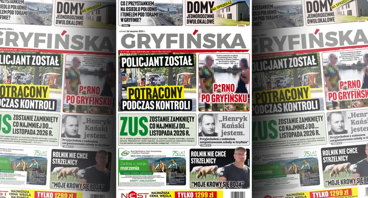 Gazeta Gryfińska, numer Gazety Gryfińskiej [VIDEO] - zdjęcie, fotografia