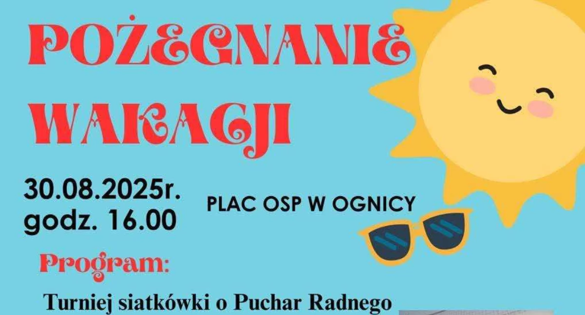 Imprezy, Ognicy hucznie pożegnają wakacje - zdjęcie, fotografia