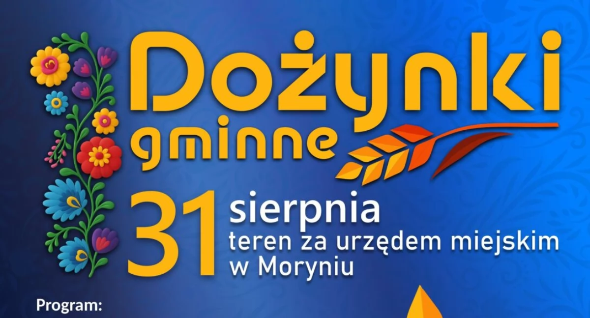 Imprezy, przygotowali organizatorzy dożynek Moryniu - zdjęcie, fotografia