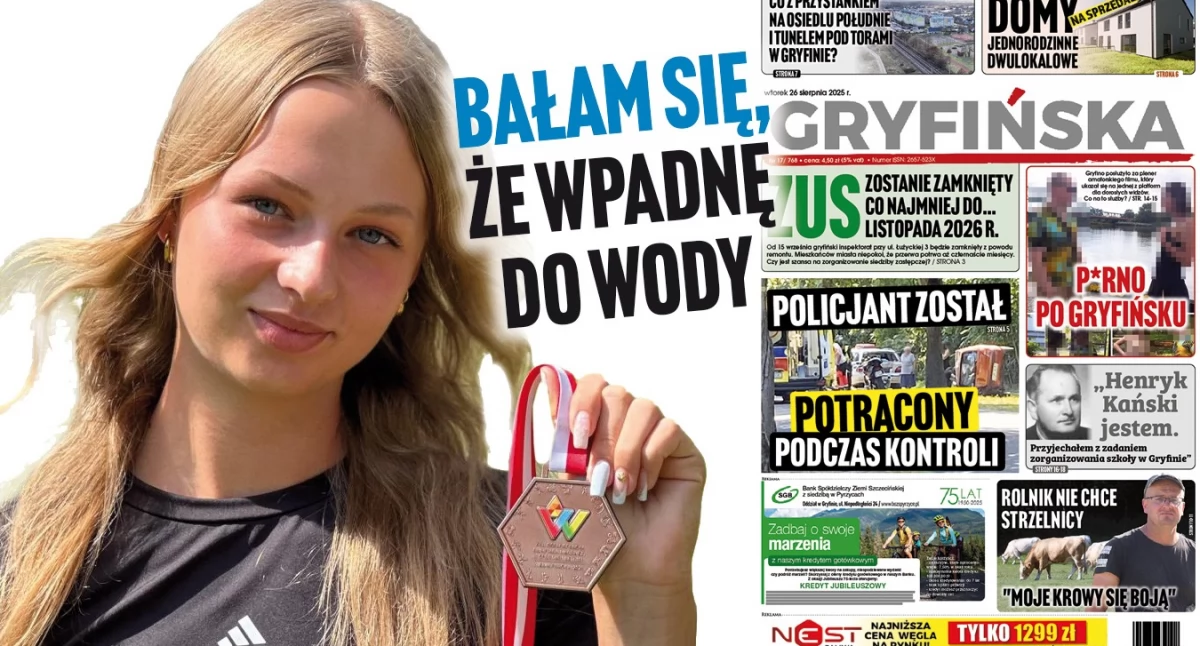Gazeta Gryfińska, Karina Mitręga medalistką Mistrzostw Polski! - zdjęcie, fotografia