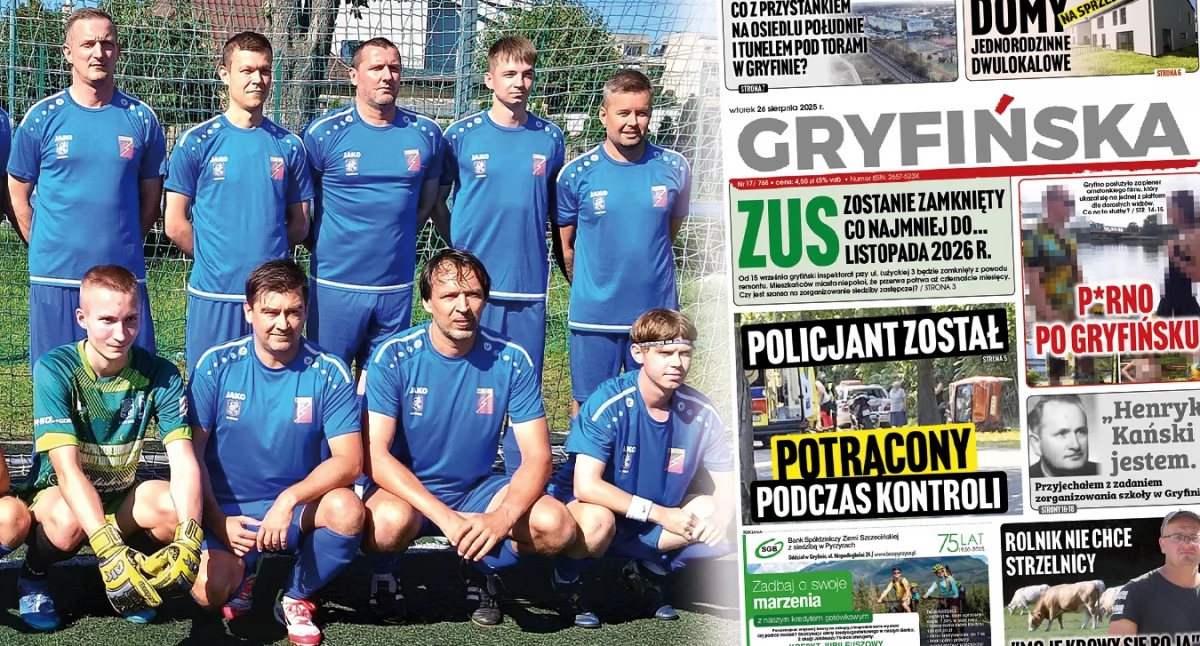 Gazeta Gryfińska, zagra rezerwach Energetyka - zdjęcie, fotografia