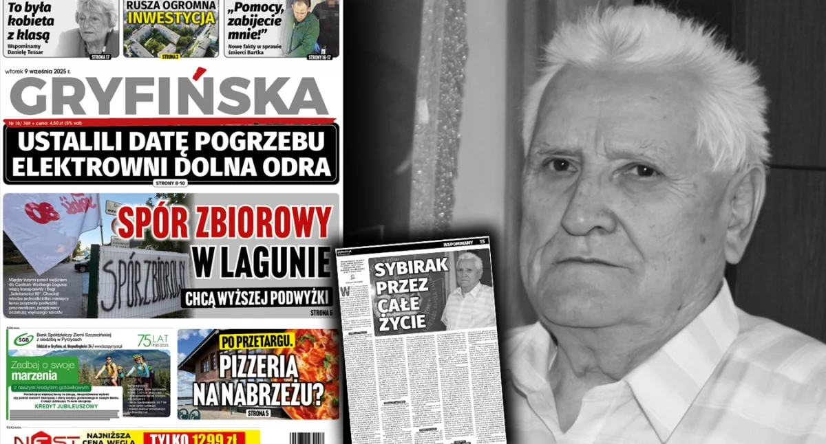 Gazeta Gryfińska, Sybirak przez całe życie Żegnamy Franciszka - zdjęcie, fotografia