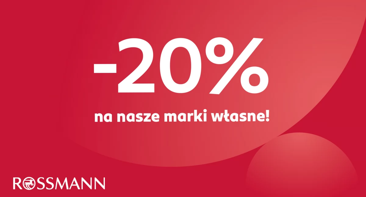 Promocja, Rossmannie wszystkie marki własne - zdjęcie, fotografia