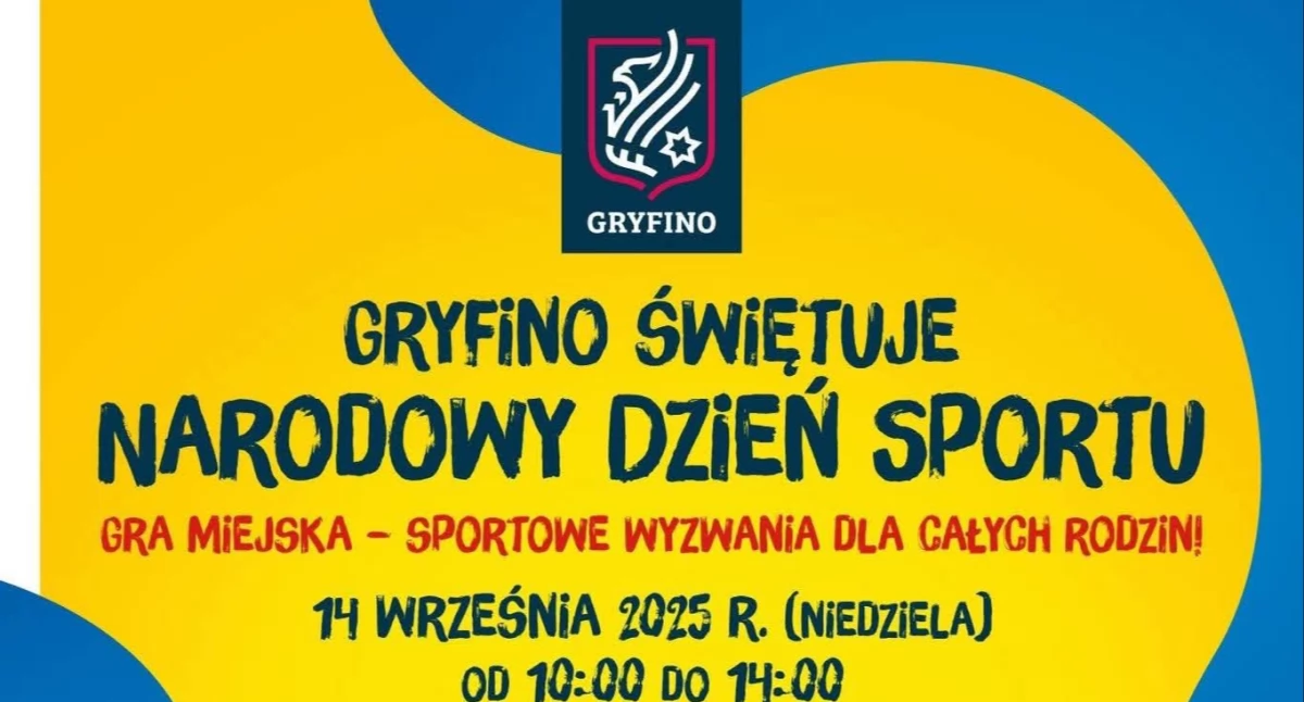 Imprezy, Gryfino świętuje Narodowy Dzień Sportu zapraszamy udziału miejskiej! - zdjęcie, fotografia