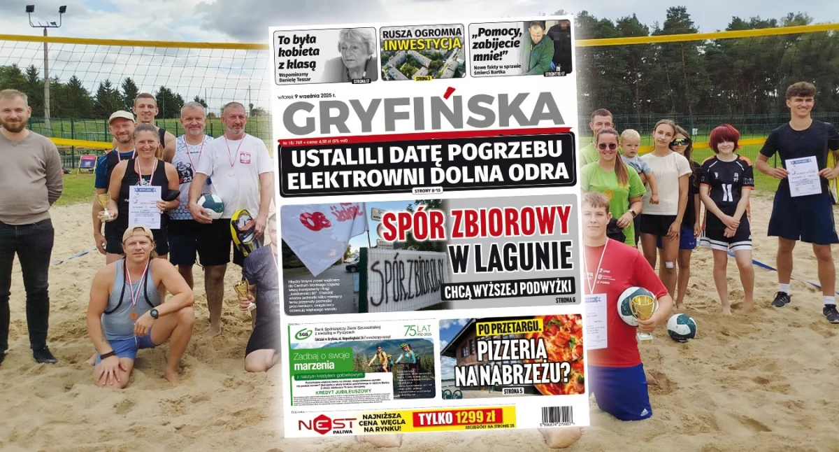 Gazeta Gryfińska, Gryfinianie pożegnali piasku - zdjęcie, fotografia
