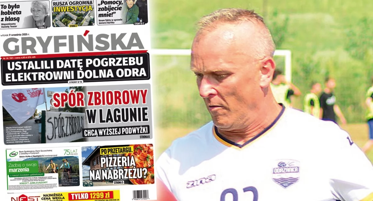 Gazeta Gryfińska, Remis derbach Bykowskiego ostatniej minucie - zdjęcie, fotografia