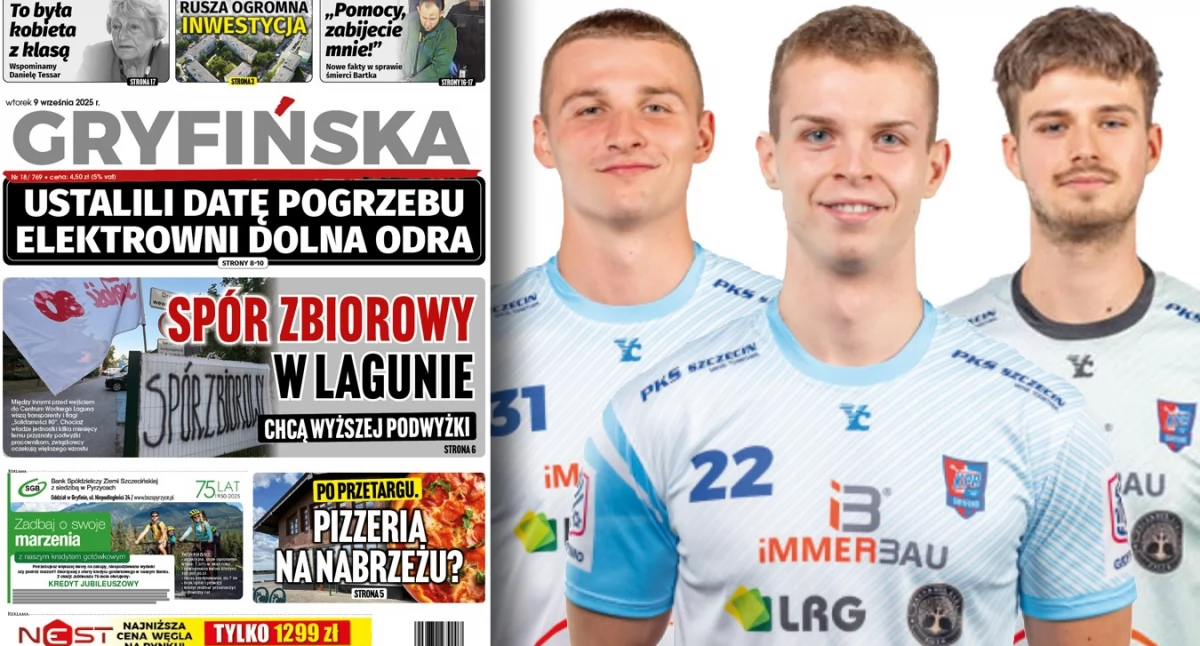 Gazeta Gryfińska, zawodnicy Gryfino - zdjęcie, fotografia