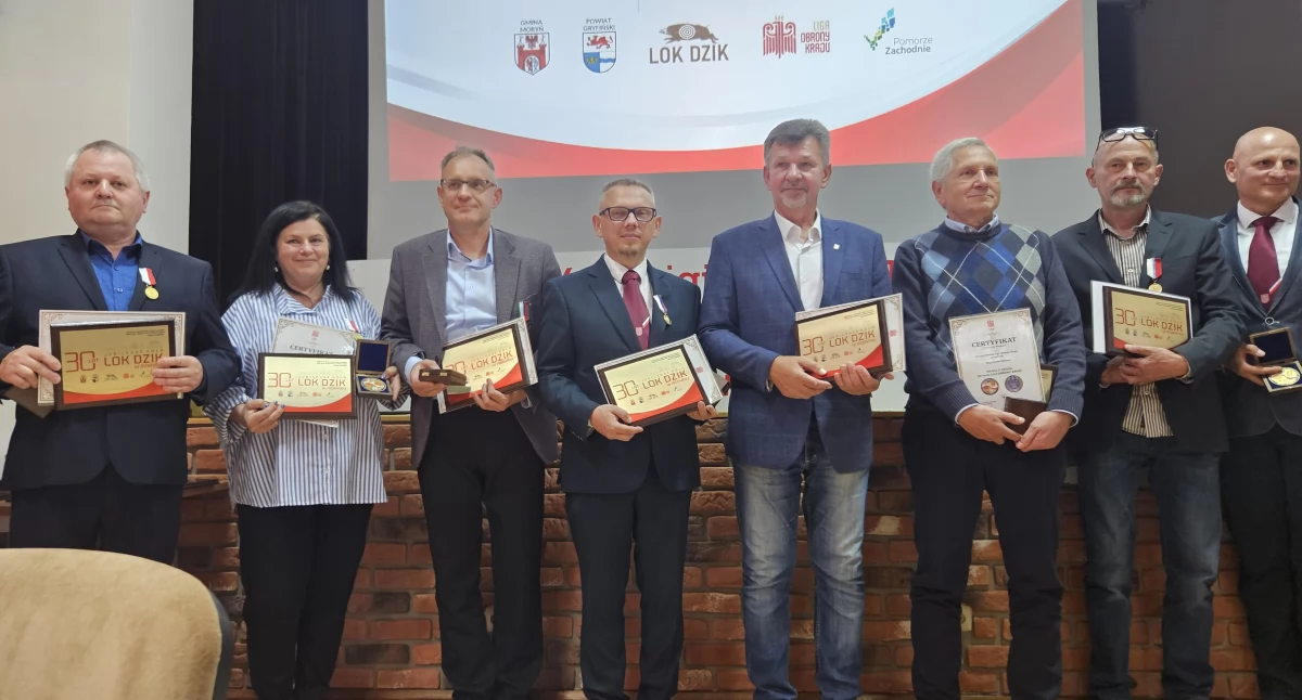 Inicjatywy społeczne, Obchody lecia Koła „Dzik” Moryniu - zdjęcie, fotografia