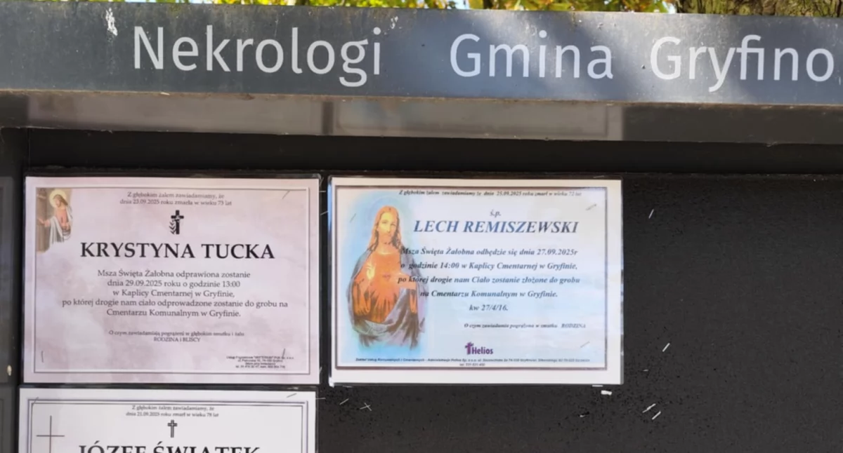 Odeszli, Żegnamy kolejnych mieszkańców regionu - zdjęcie, fotografia