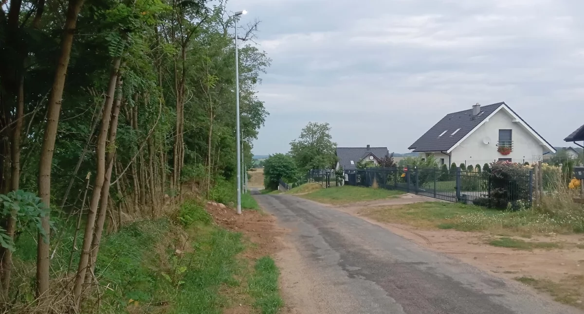 Inwestycje, Wyremontowali drogi gruntowe oświetlili ulicę [GALERIA] - zdjęcie, fotografia