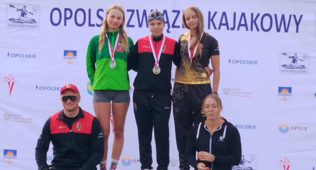 Kajakarstwo, Karina została wicemistrzynią kraju! - zdjęcie, fotografia