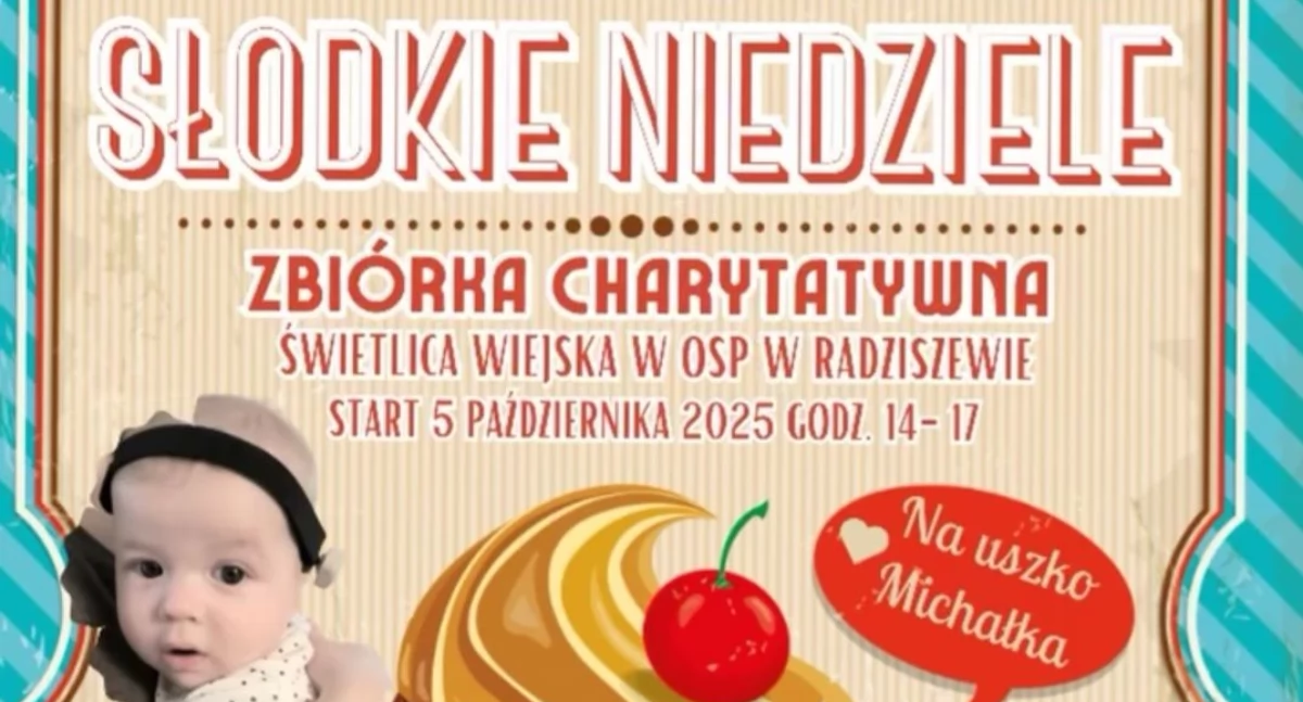 Akcje charytatywne, Zbiórka charytatywna Radziszewie Zbierają Michałka - zdjęcie, fotografia
