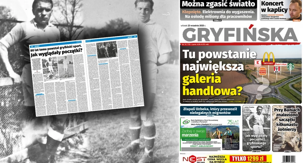 Gazeta Gryfińska, Znamy nazwiska pierwszych sportowych mistrzów Gryfina - zdjęcie, fotografia