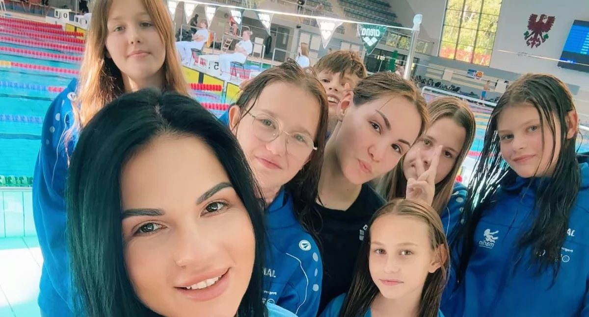 Pływanie, Marlin Gryfino rozpoczął jesienne pływanie - zdjęcie, fotografia
